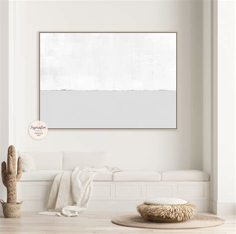 gray and white canvas wall art